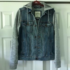 Hollister Hooded Denim Jacket